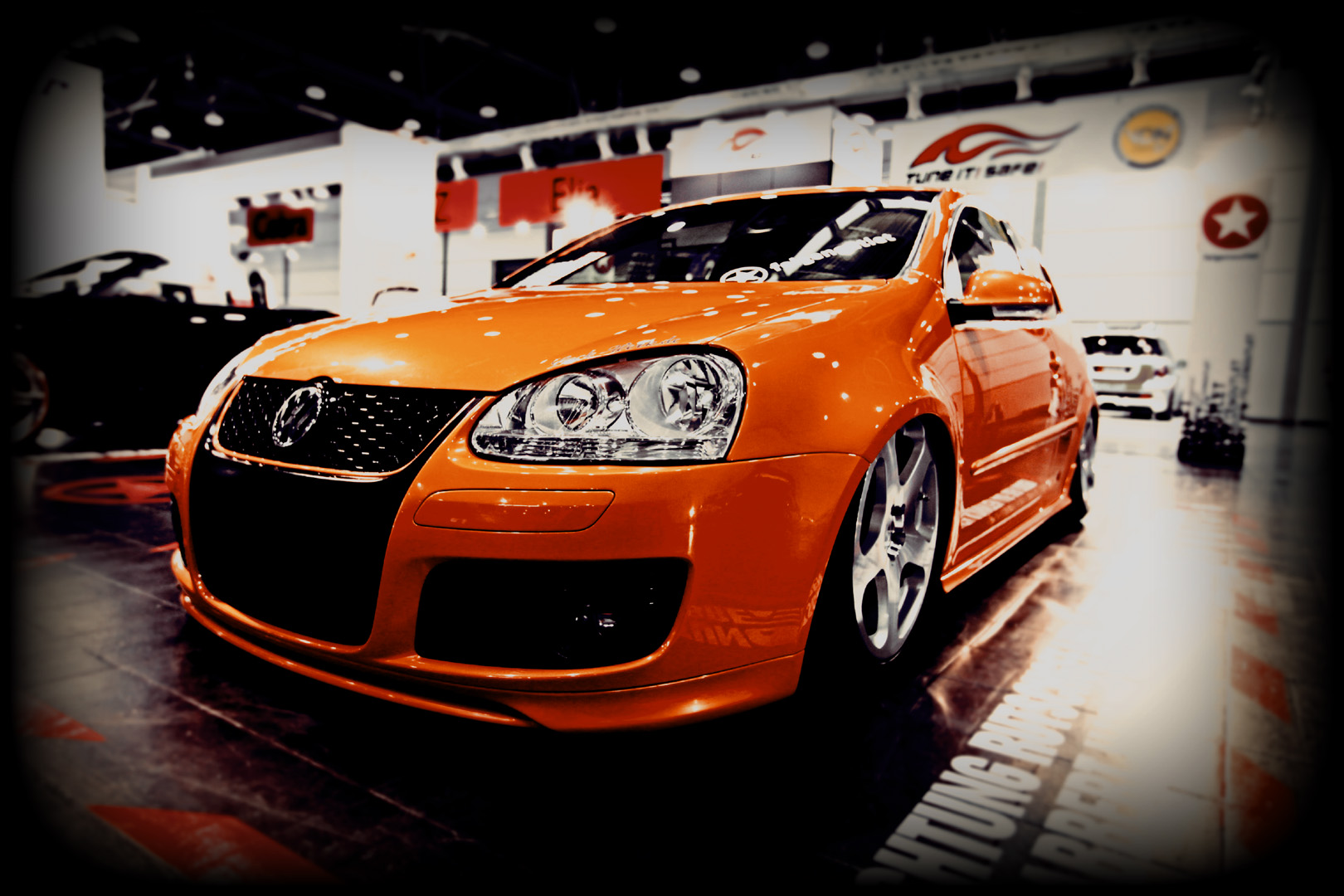 Hintergrundbild - Golf - car clean
